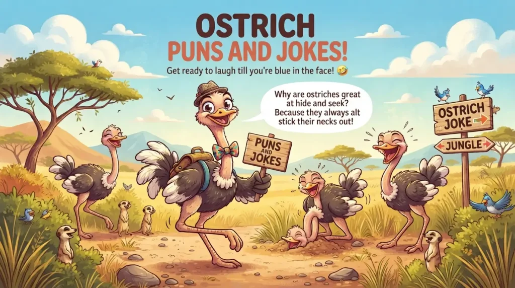 ostrich puns and jokes