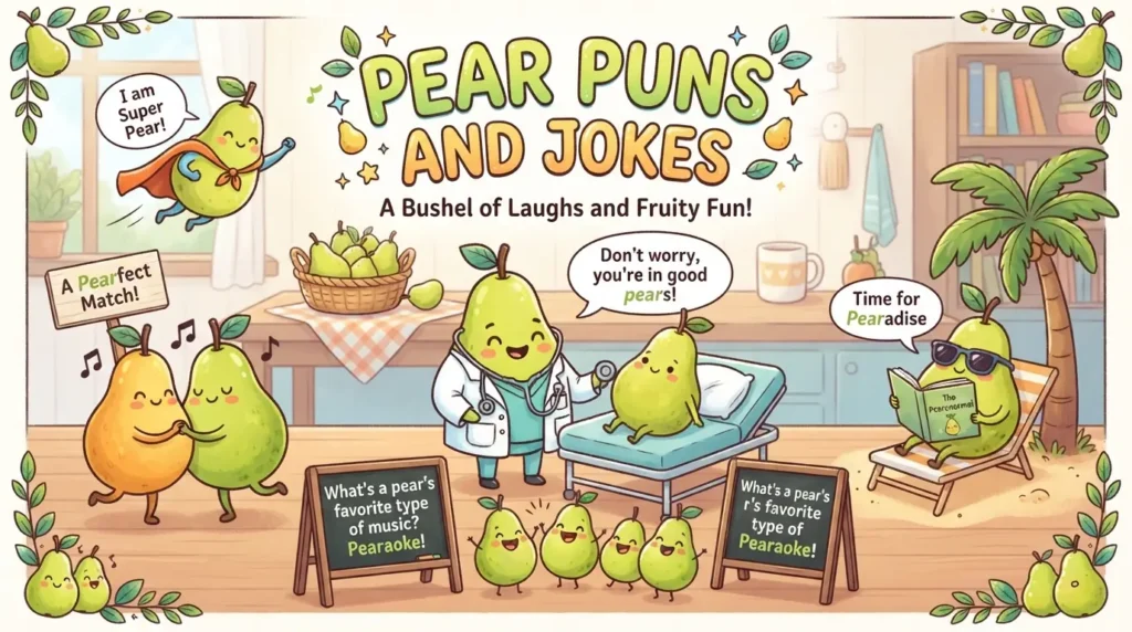 pear puns and jokes