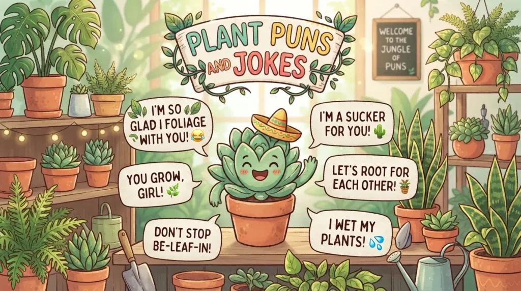 plant puns and jokes