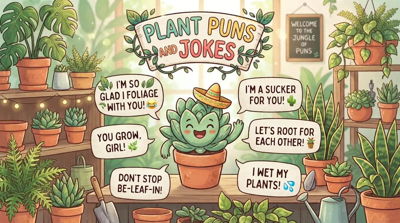 plant puns and jokes