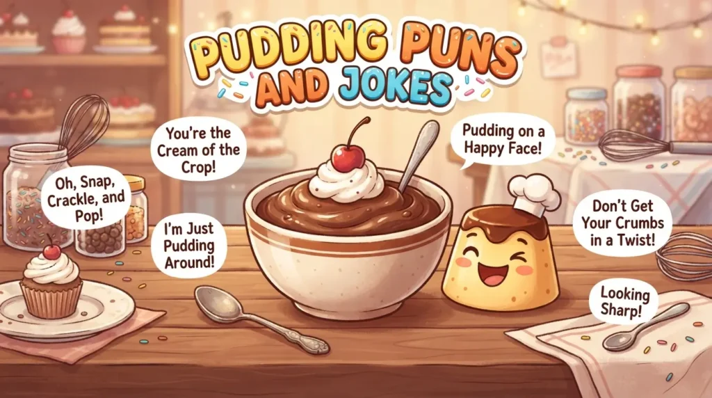 pudding puns and jokes