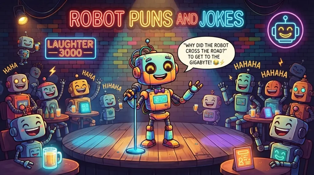 robot puns and jokes