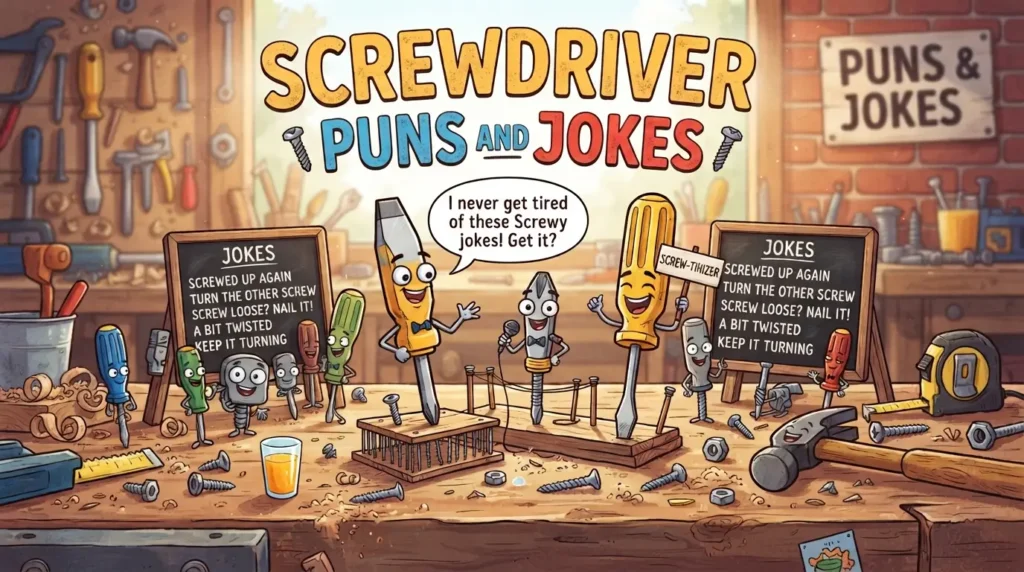 screwdriver puns and jokes