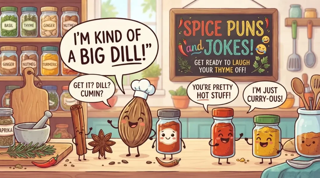 spice puns and jokes
