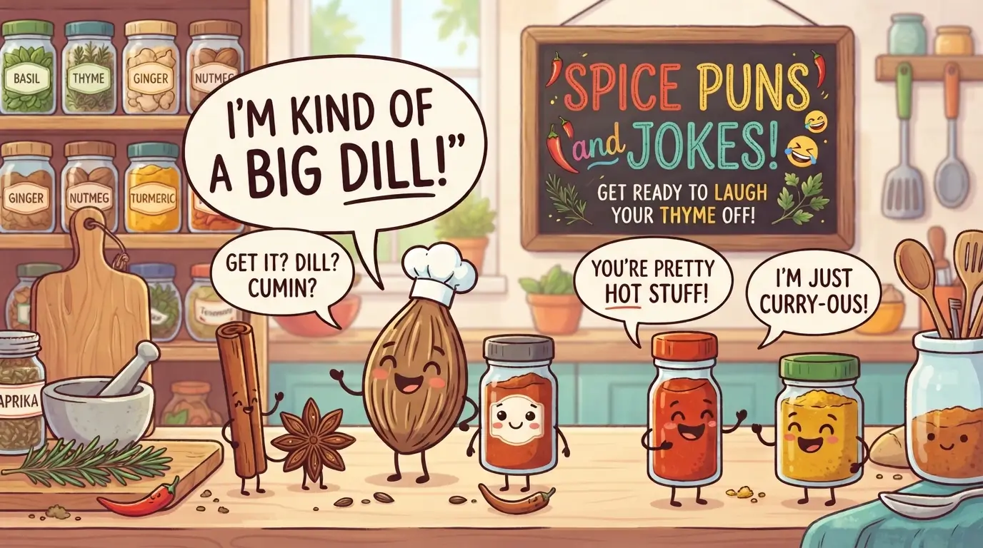 spice puns and jokes