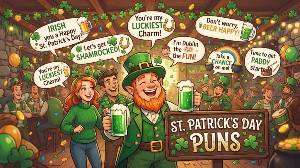st patricks day puns