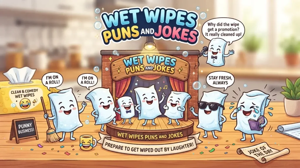wet wipes puns and jokes
