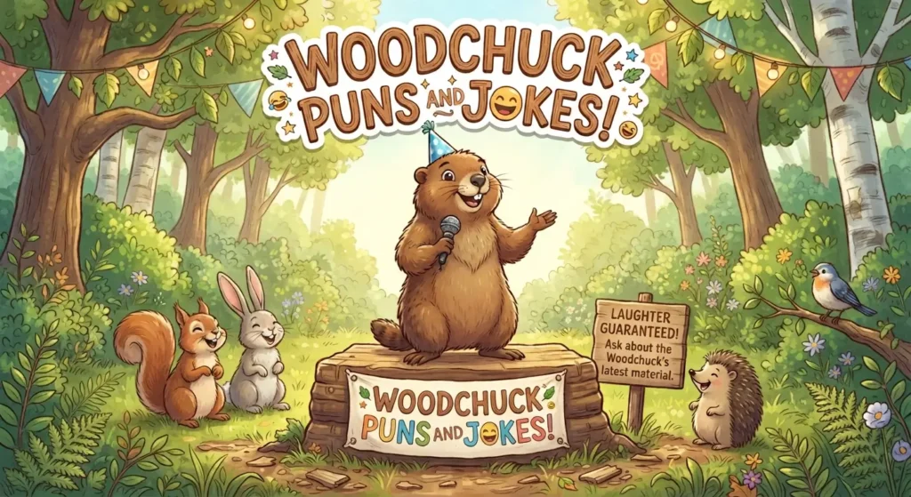 woodchuck puns and jokes