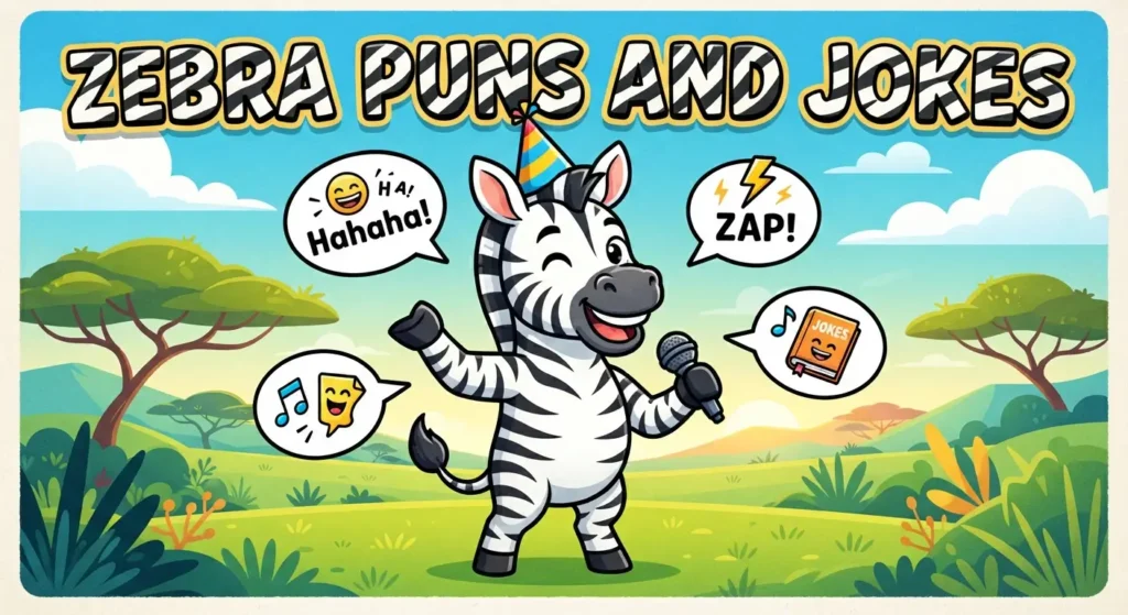 zebra puns and jokes
