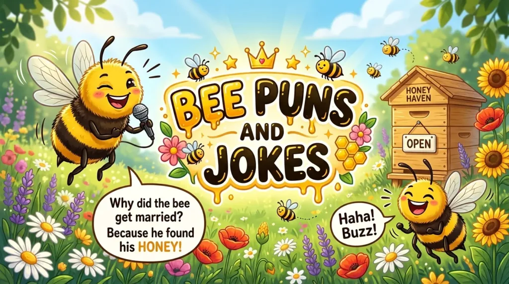 bee puns and jokes