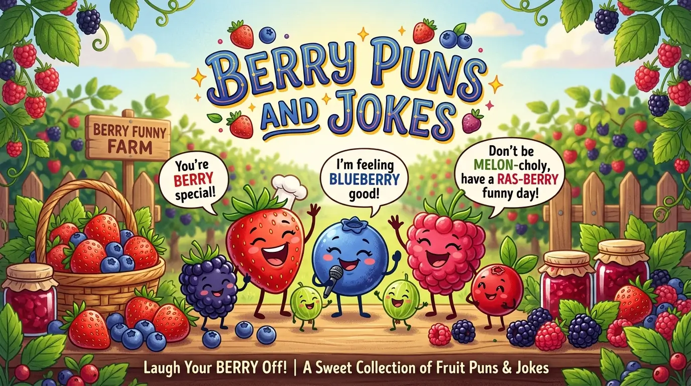 berry puns and jokes