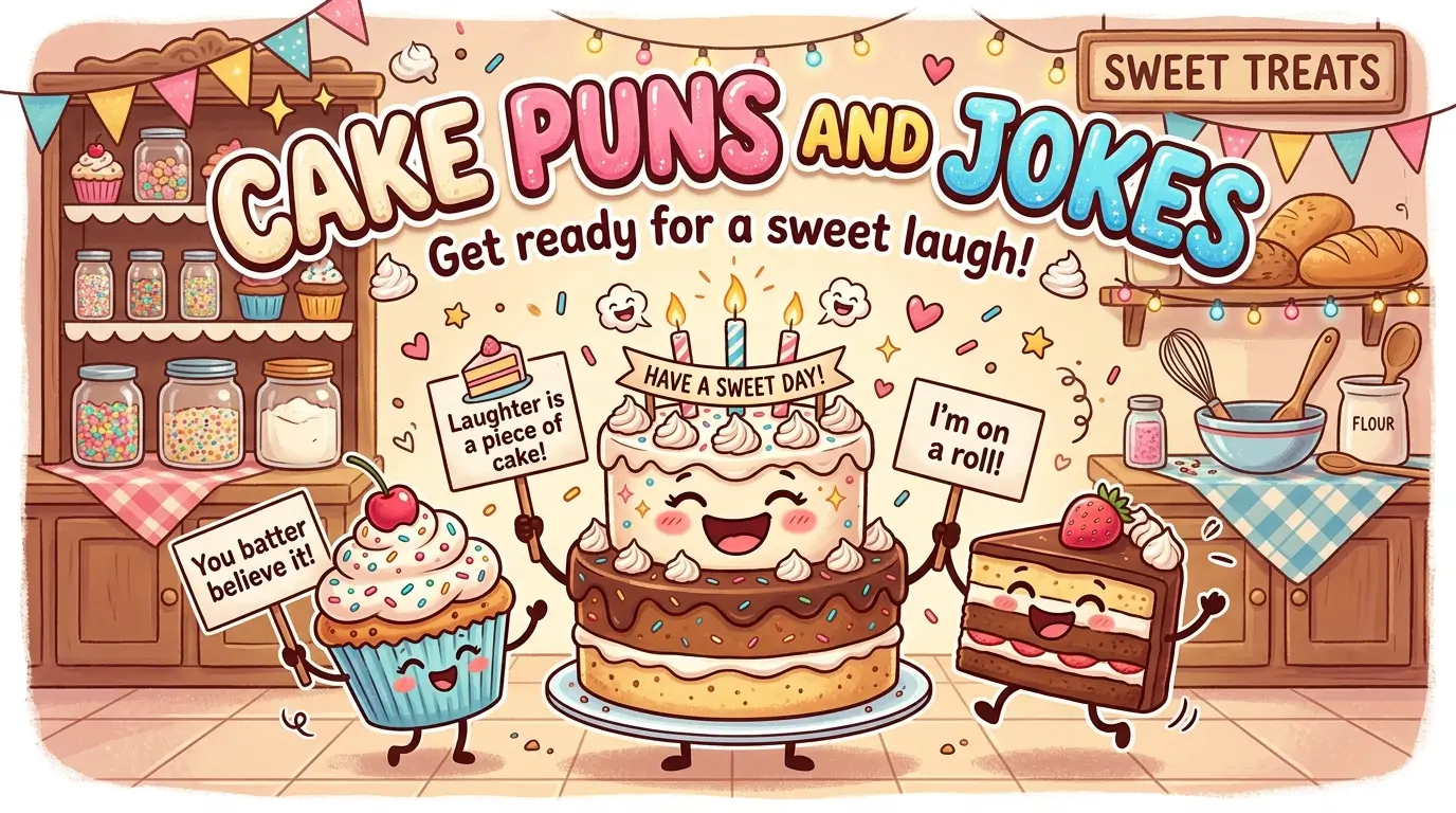 cake puns and jokes