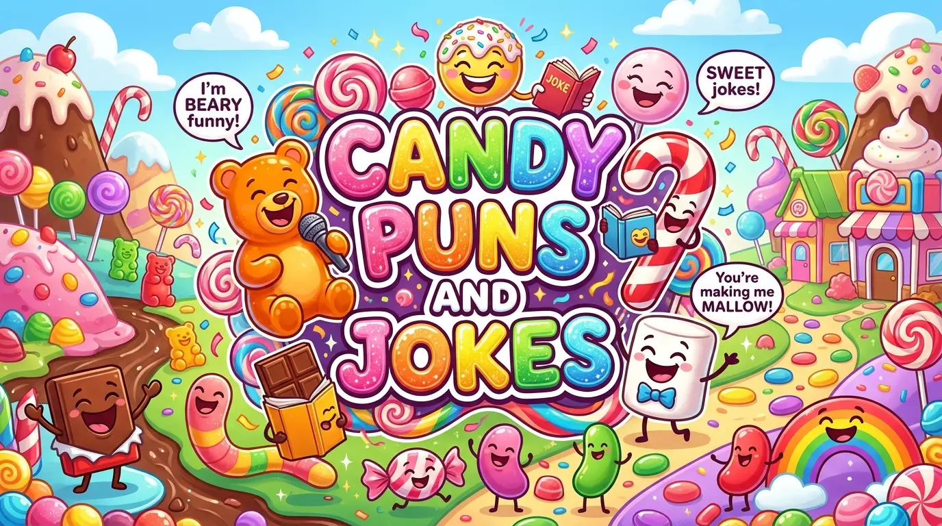 candy puns and jokes