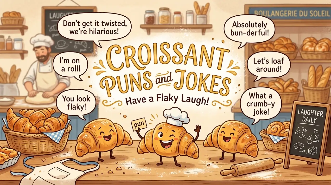 croissant puns and jokes