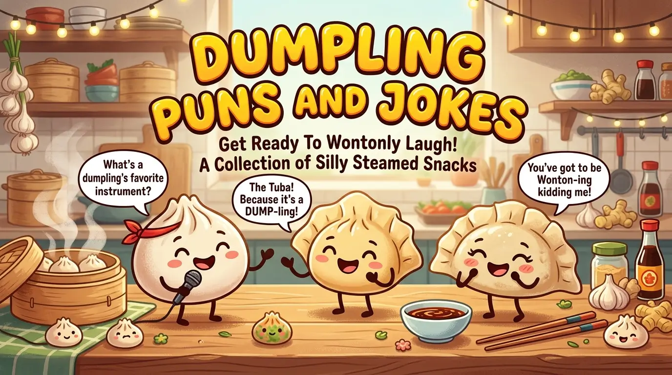 dumpling puns and jokes