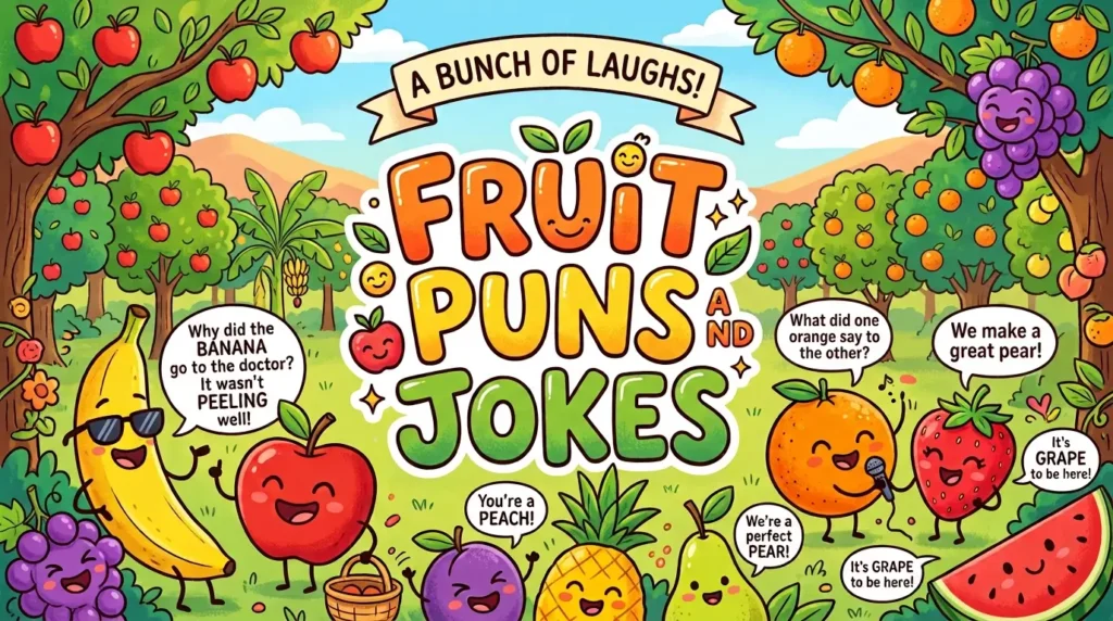 fruit puns and jokes
