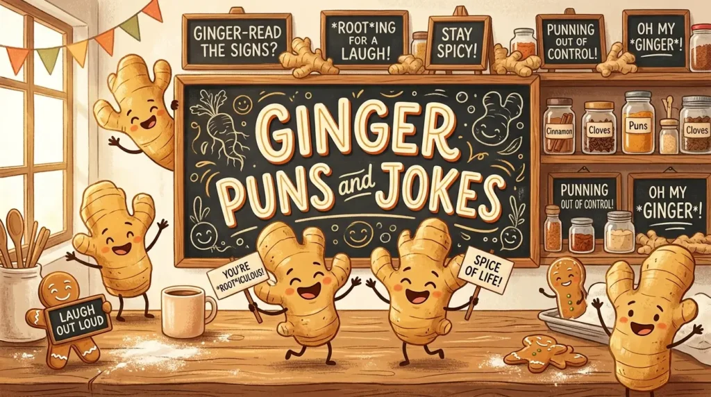 ginger puns and jokes