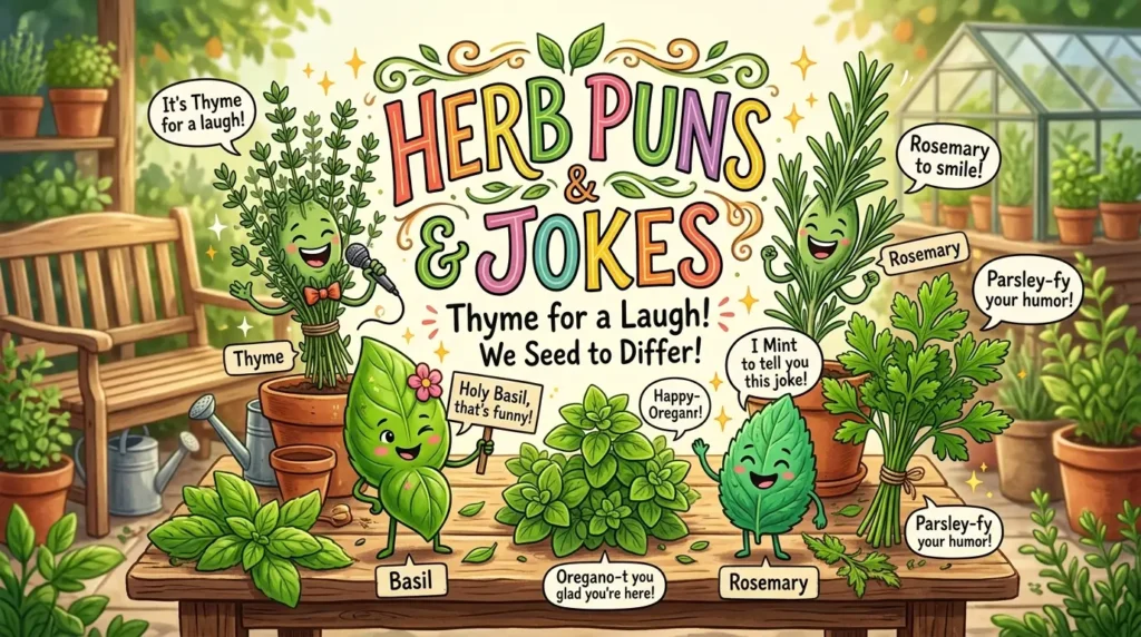 herb puns and jokes
