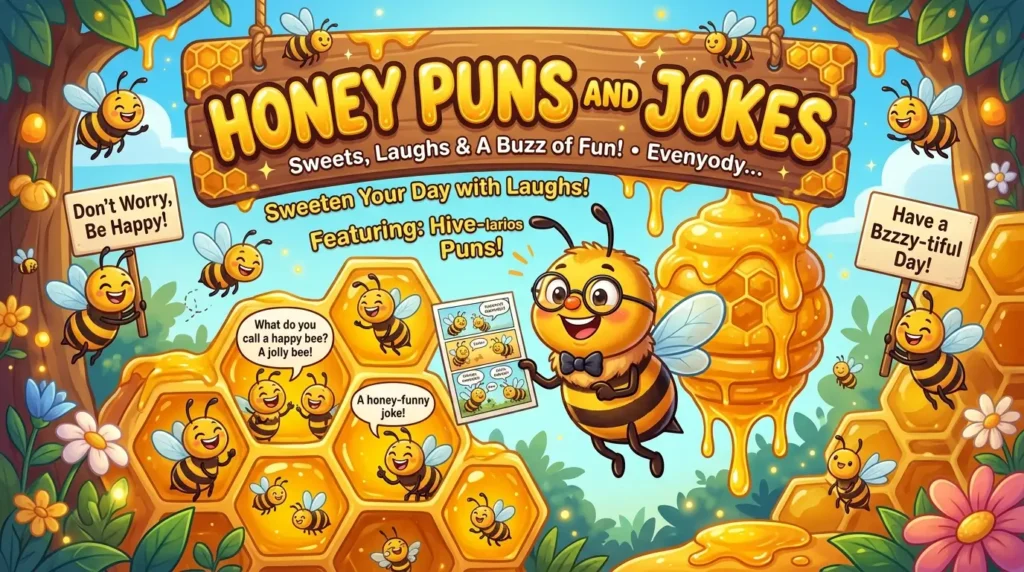 honey puns and jokes