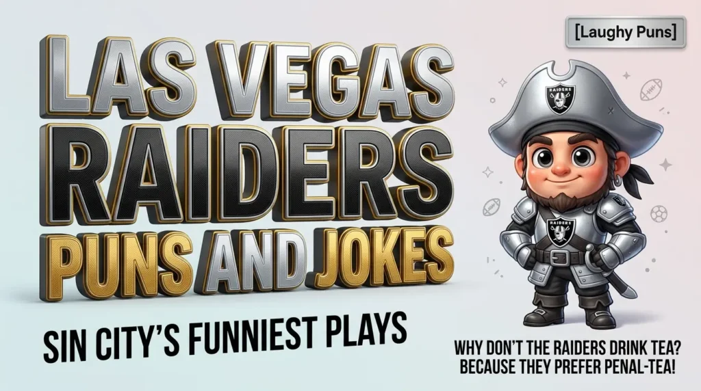 las vegas raiders puns and jokes
