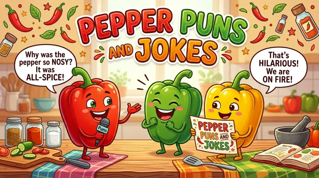 pepper puns and jokes