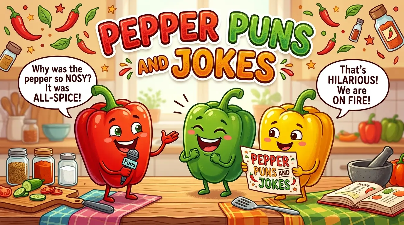 pepper puns and jokes