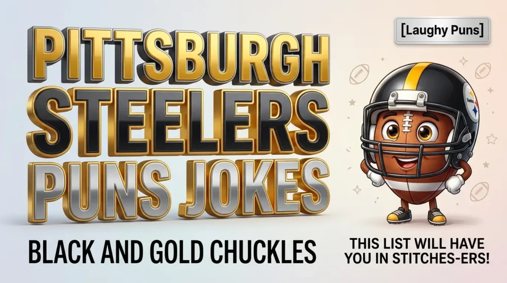 pittsburgh steelers puns jokes