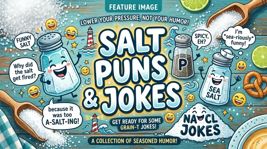 salt puns and jokes