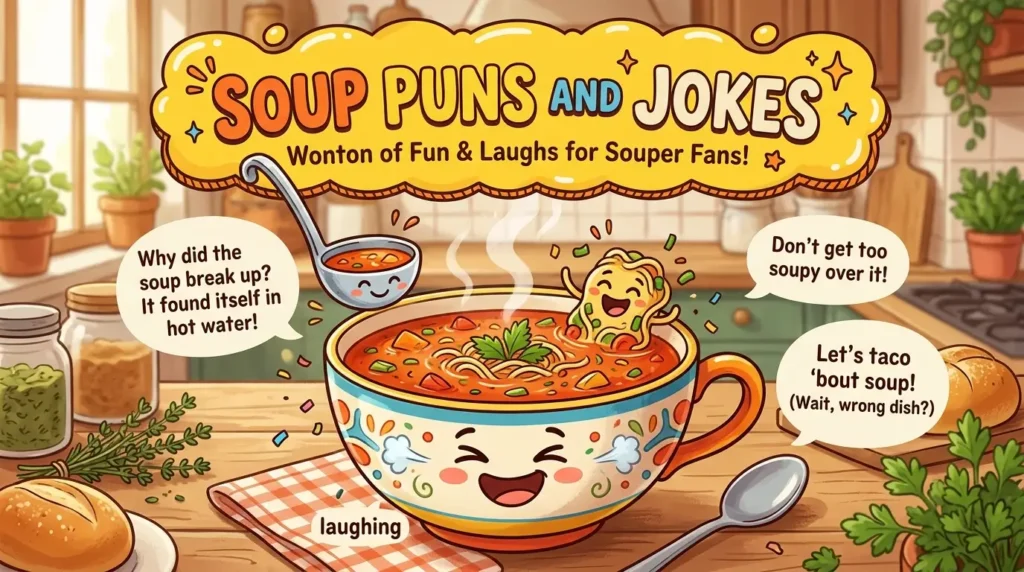 soup puns and jokes