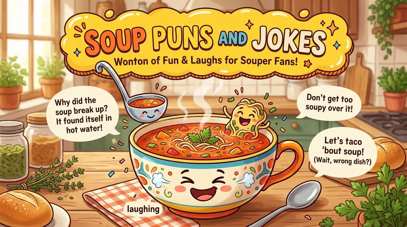 soup puns and jokes