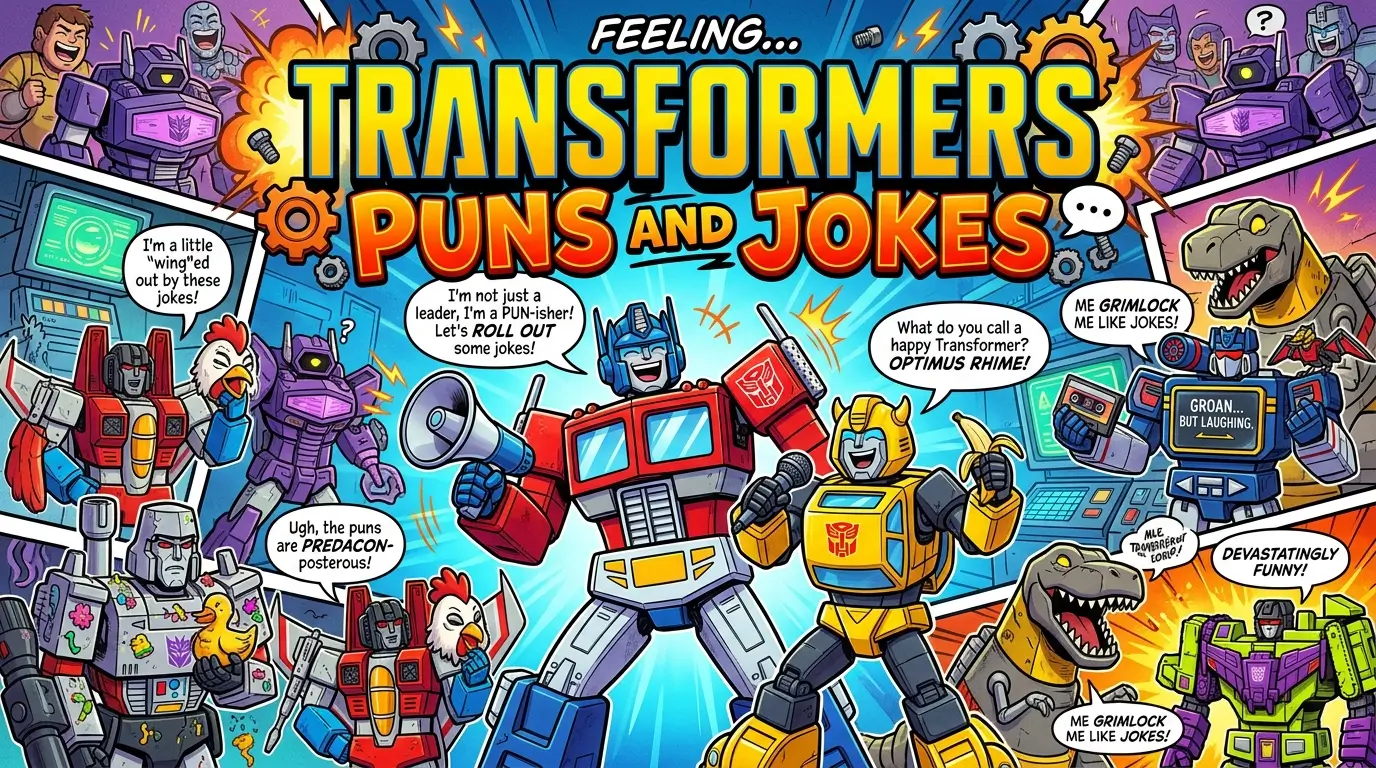 transformers puns and jokes